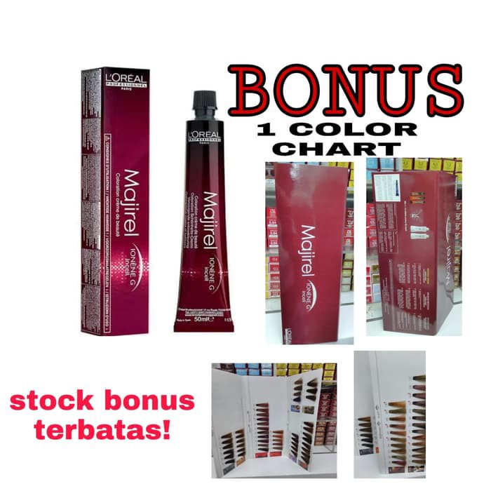 loreal majirel, hair color , cat rambut