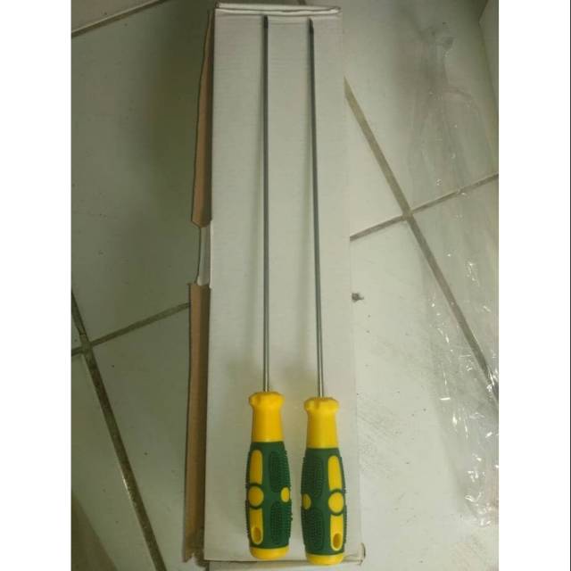 Obeng Bagus 4x300 (-)(+) Min minus Plus Panjang 30cm 12&quot; 12 inch set 2pcs