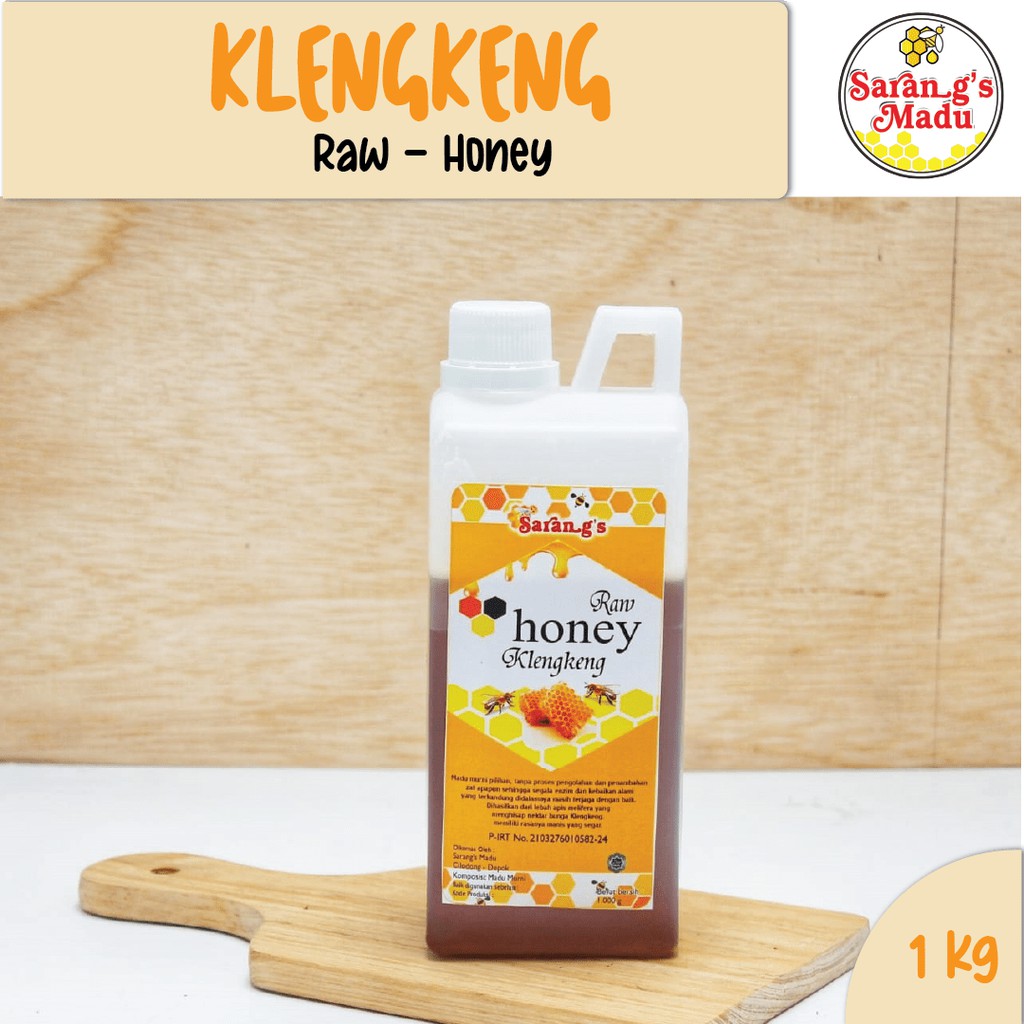 

Madu Asli kelengkeng murni Original Raw honey 1kg Uji Lab