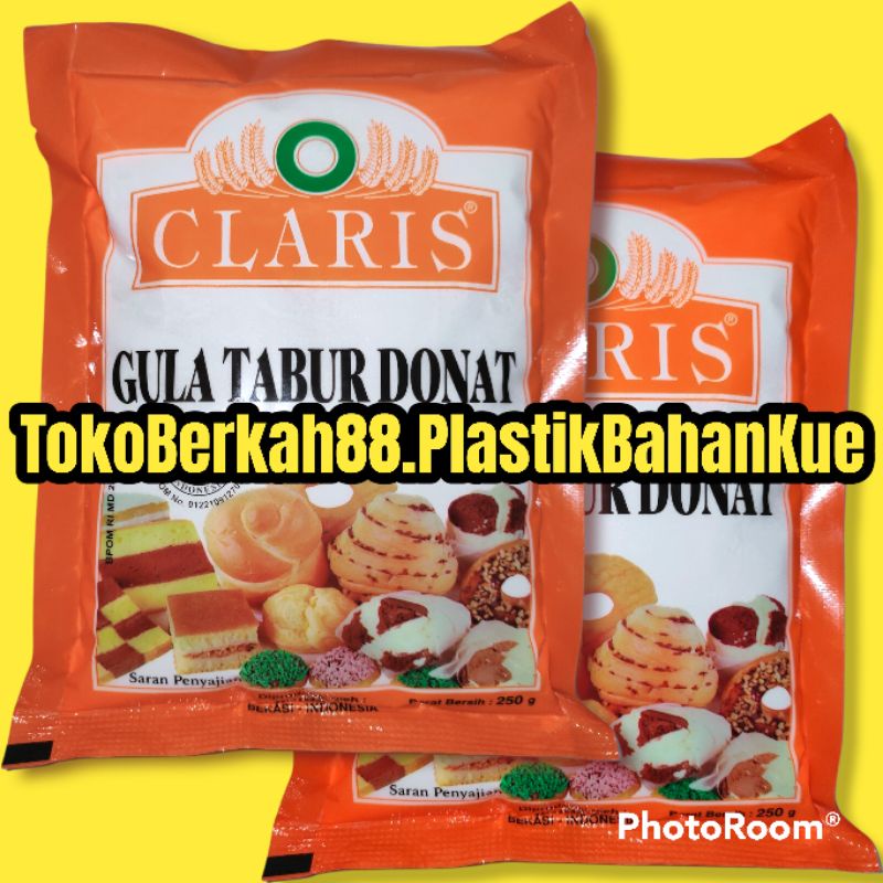 

GULA TABUR DONAT CLARIS ORANGE UK. 250 GR - GULA DINGIN