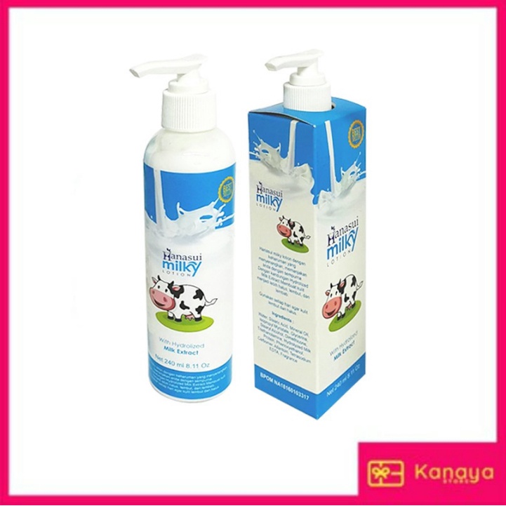 (BISA COD) Hanasui Milky Body Lotion