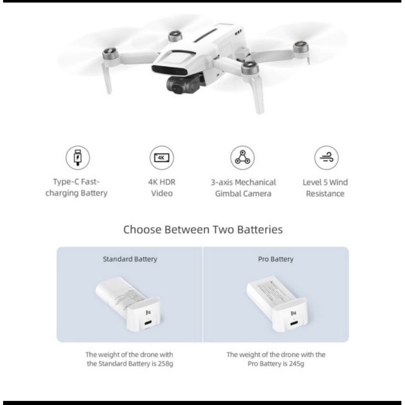 fimi x8 mini combo version mulus