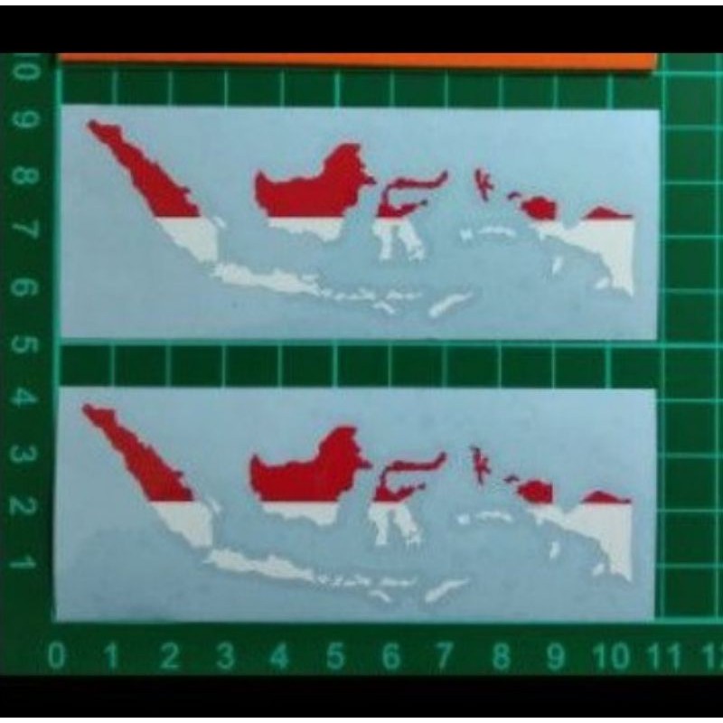 

Cutting Sticker Peta Indonesia Merah Putih