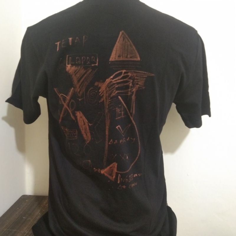 KAOS LUKIS TANGAN, ANTI RETAK AWET DAN TAHAN LAMA