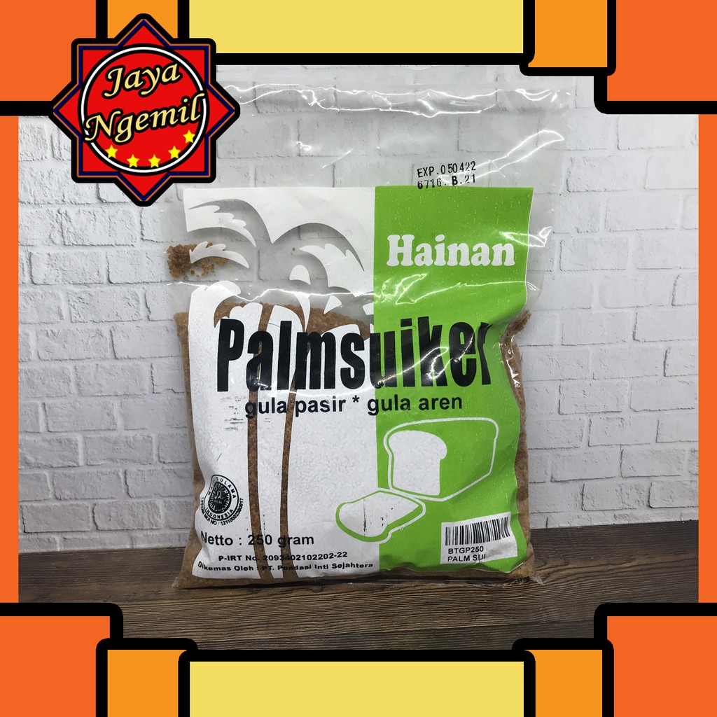 

Hainan Palm Sugar / Brown Sugar / Palm Suiker / Gula Aren