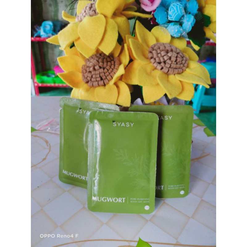 FACE MASK SYASY.ID | MASKER SYASY | MUGWORT original