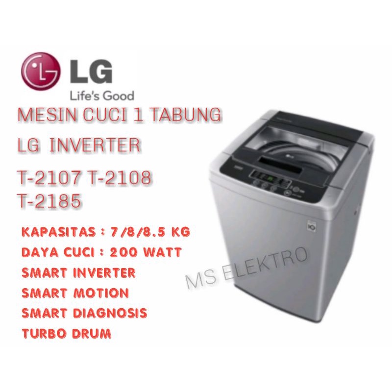 Jual Mesin Cuci Lg Tabung Atas Otomatis Kg Shopee Indonesia