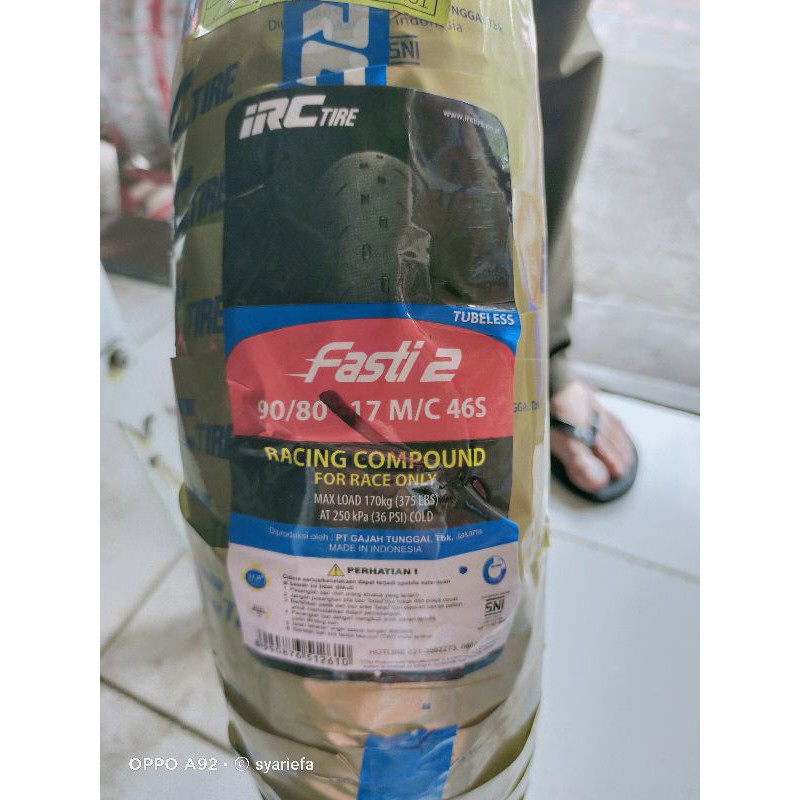 ban irc fasti 2 90/80-17