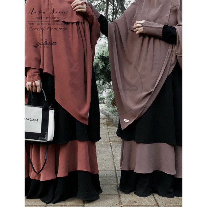 KHIMAR SYARI POLOS HAWA BY SOFNI