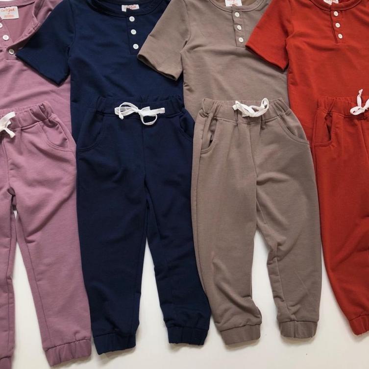 Paling Sesuai.. PAJAMAS POLOS ANAK CAT AND JACK ( 1-5 TAHUN )