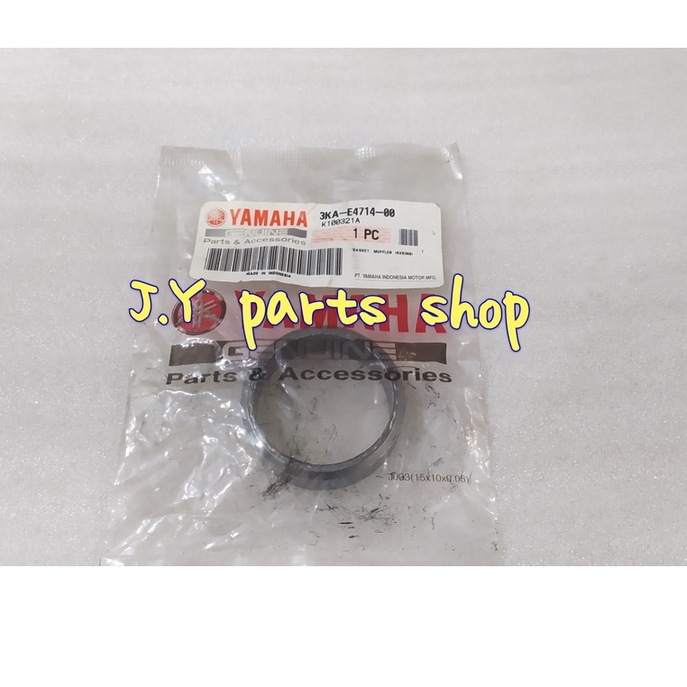 GASKET PAKING TENGAH SAMBUNGAN KNALPOT MUFFLER RXKING RX KING RXS RXK ORI YGP 3KA-E4714-00