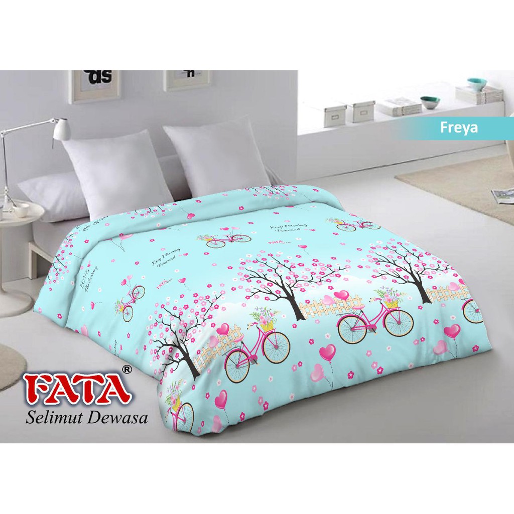 SELIMUT BAHAN BULU MERK FATA UKURAN 200X200-FREYA