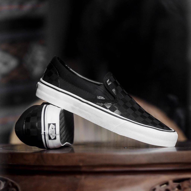 Vans Slip On Checkerboard Black/Black