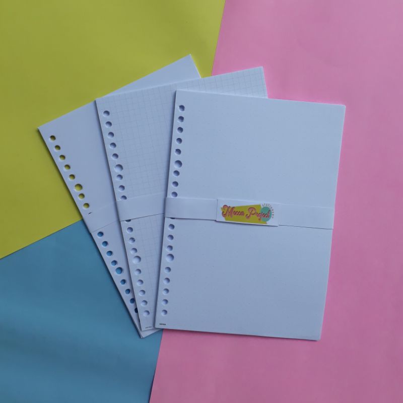 

LOOSE LEAF A5 / LOOSE LEAF GRID A5 / LOOSE LEAF 100 GSM