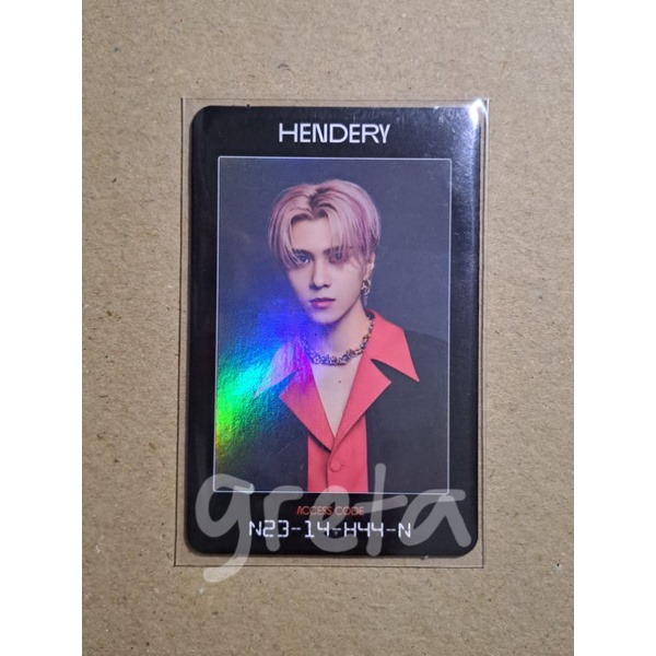 PC HENDERY ACCESS CARD RESONANCE PT 2 NCT 2020