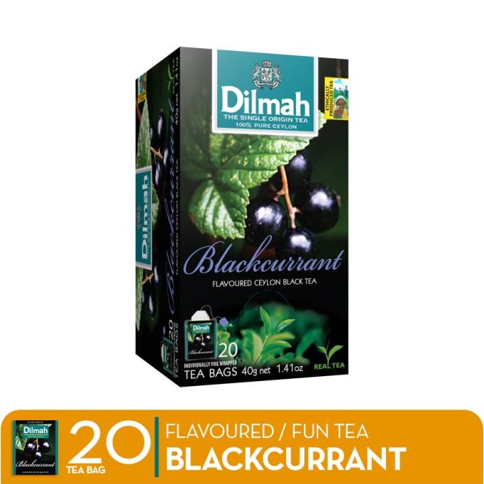 

(BISA COD) Dilmah Fun Tea Blackcurrant - Teh Celup BIG SALE Kode 1056