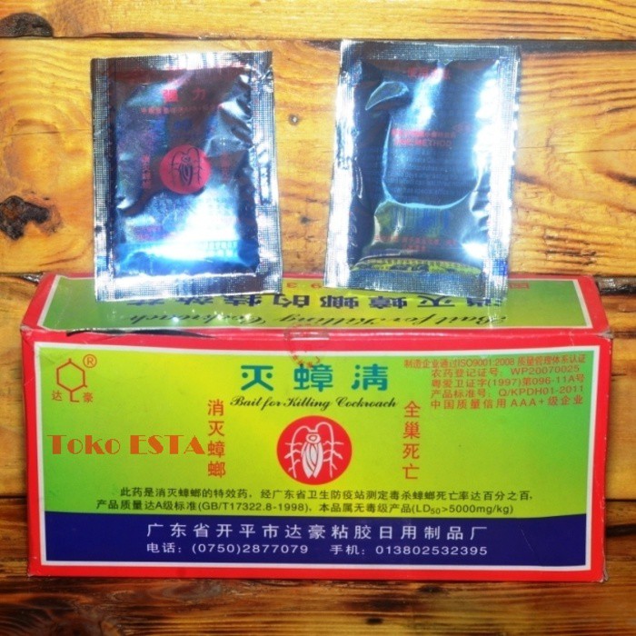 Racun Kecoa Mie Zhang Qing Ampuh Basmi Kecoa dari Cina