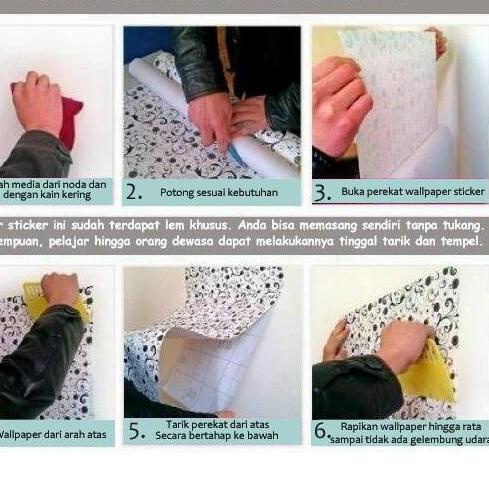 Best - Wallpaper dinding 3d motif elegant / Wallpaper dinding kamar tidur anak wallpaper stiker dind