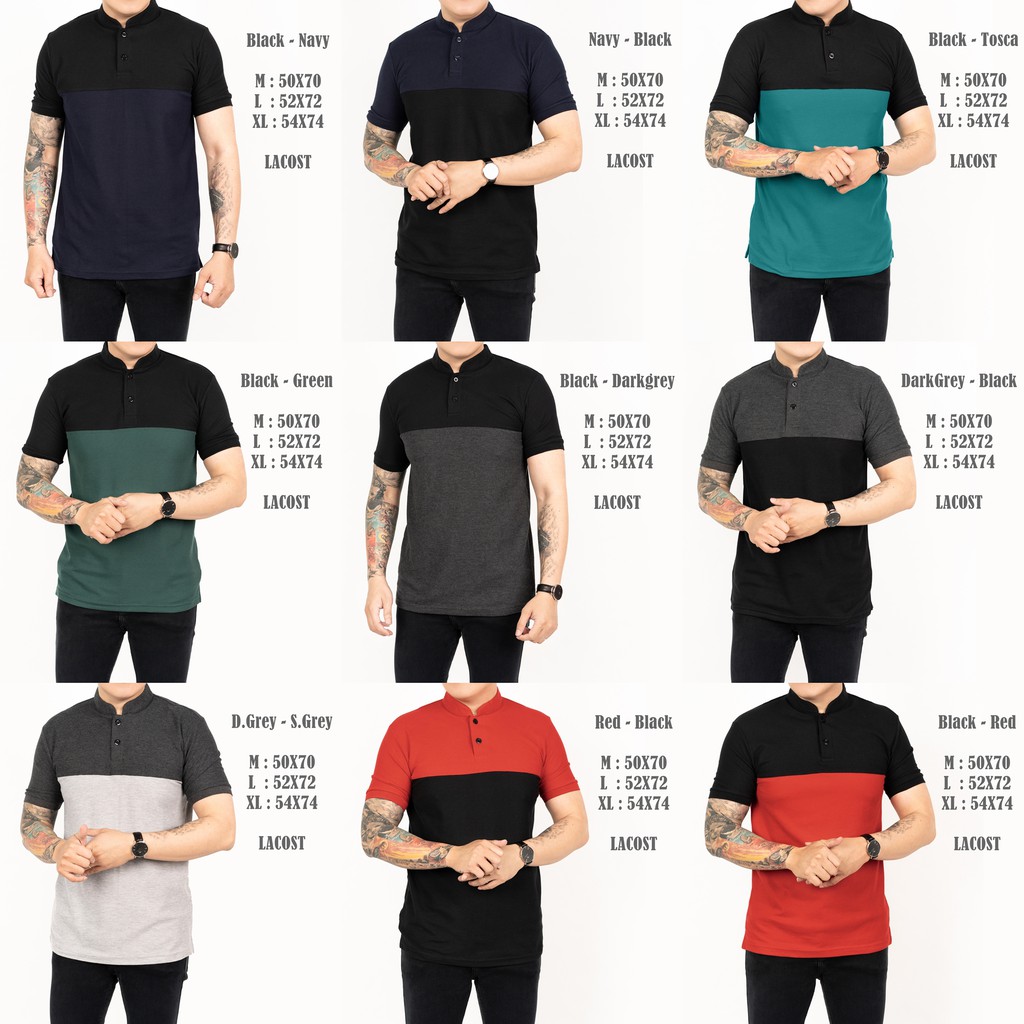 fristikashop KAOS  POLO PRIA  KERAH  KOKO SANGHAI BEST SELLER 