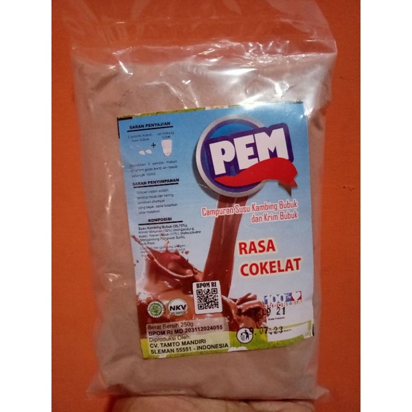 

Susu Kambing Etawa PEM Coklat