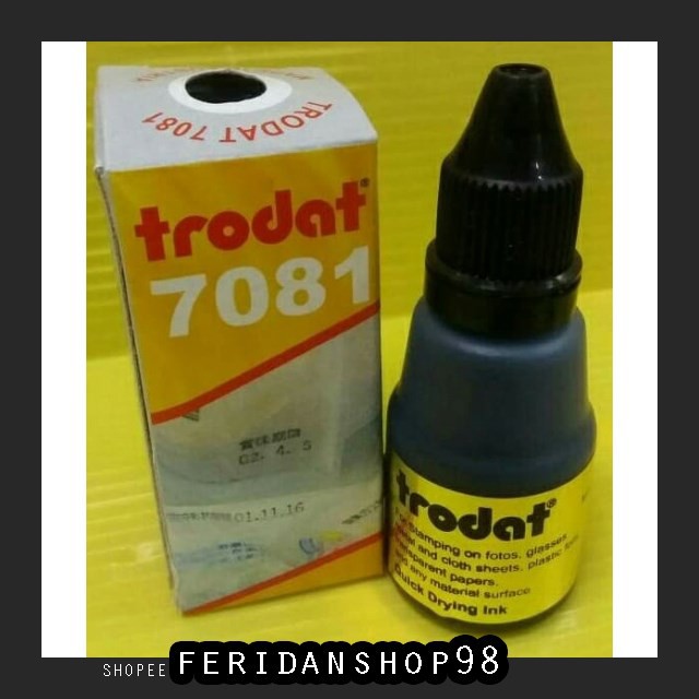 

FS1106 STEMPEL TINTA STEMPEL TRODAT ATK 7081 WARNA HITAM UTK DIMEDIA PLASTIK KACA BESI BY FERIDANSHO