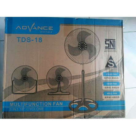 Advance TDS-18 TDS18 Kipas Angin 3in1 18&quot; 18 inch