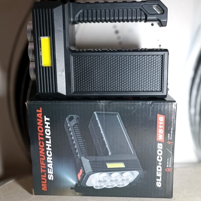 SENTER MULTIFUNCTIONAL SEARCHLIGHT W-5116/W-5117 2IN1 PLUS COB