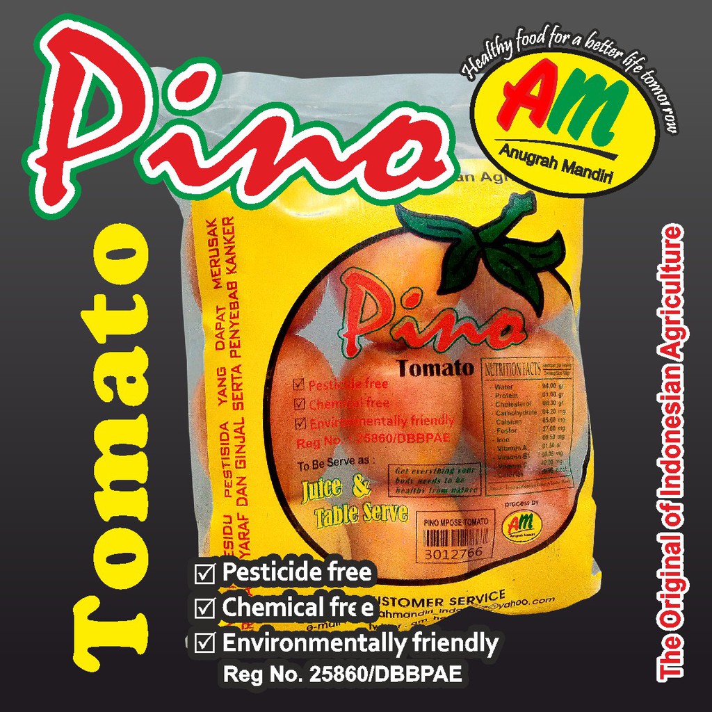 

Tomat Lokal Super - Pino Multipurpose Tomato