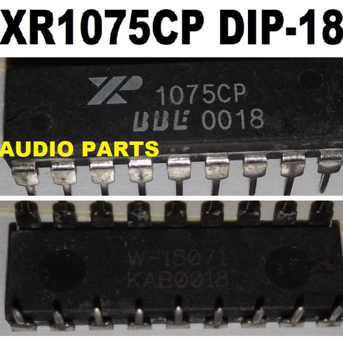 Xr1075Cp Xr1075 Dip-18 High Resolution Bbe Sound Enhancement Processor - Xr1075Cp Dip-18 Audiopa83