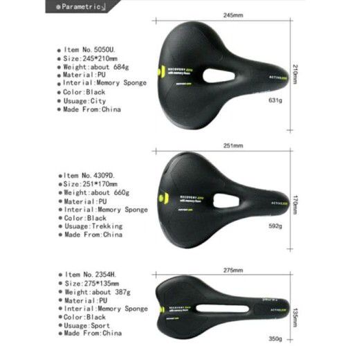 Sadel Sepeda REMED by SELLE ROYAL Memory Foam Saddle MTB Roadbike Aksesoris Bersepeda OCEAN MART OCEANMART