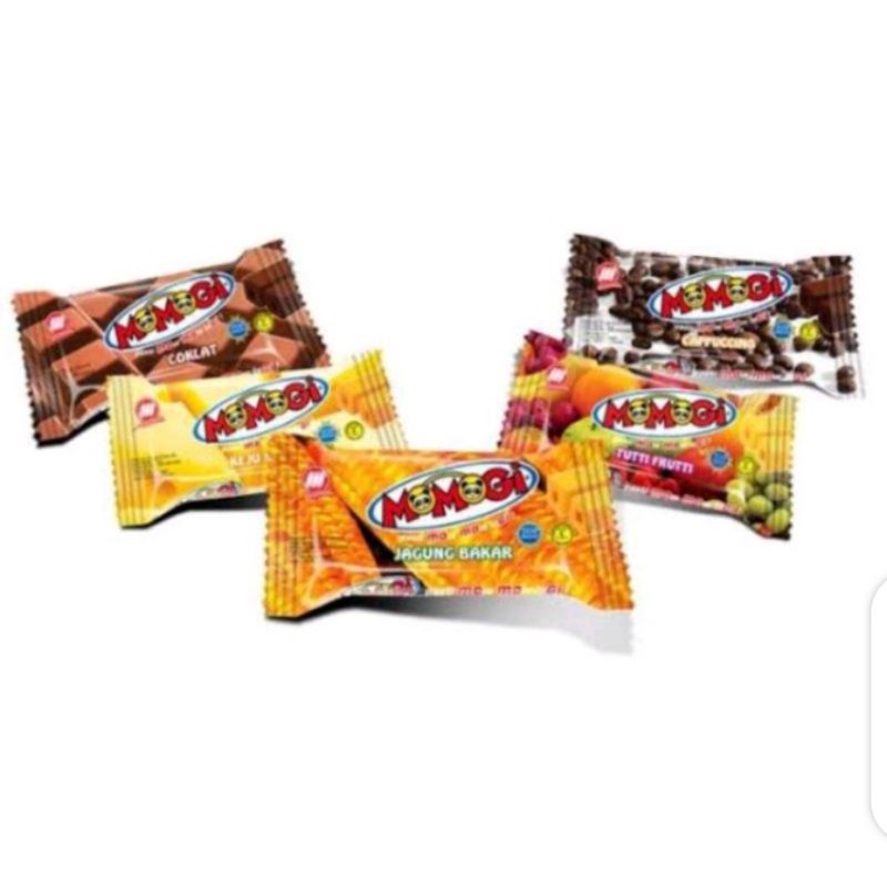 

momogi snack makanan ringan 1 pcs netto 6 gram