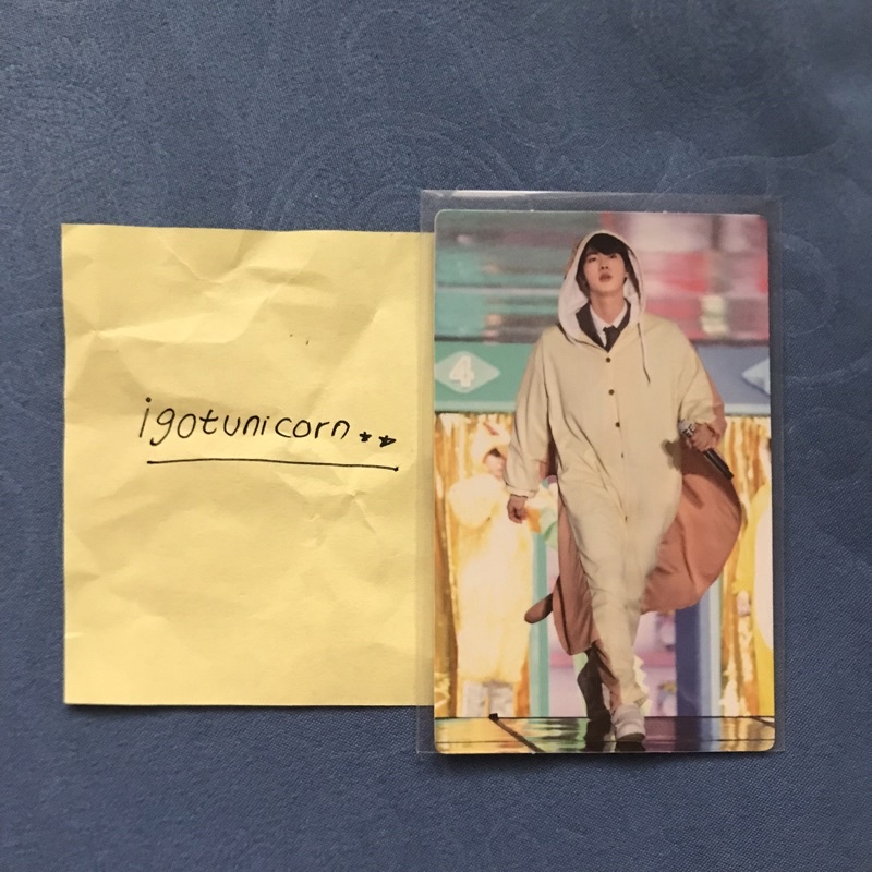 JIN 4TH MUSTER JIN TUPAI PC PHOTOCARD