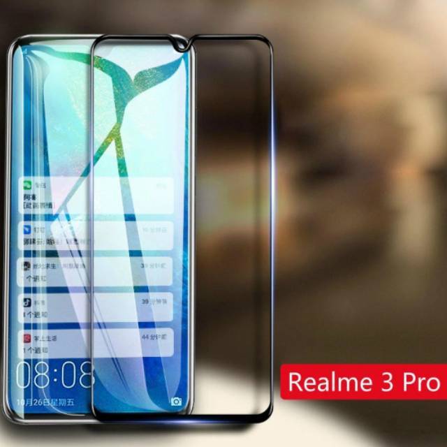 Tempered glass realme 2/ 2 Pro/ 3/ 3 pro/ 5/ 5 Pro full cover