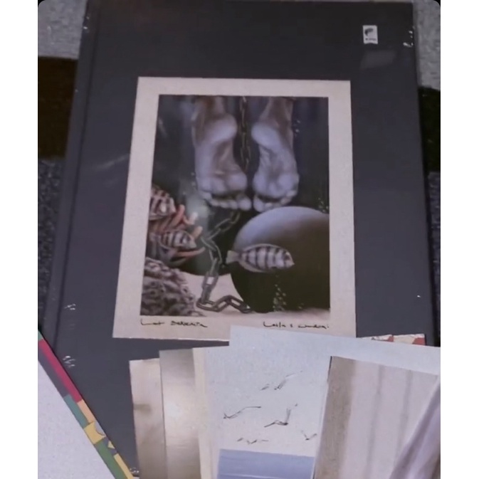 Laut Bercerita Hard Cover HC TTD + Postcard Unsealed