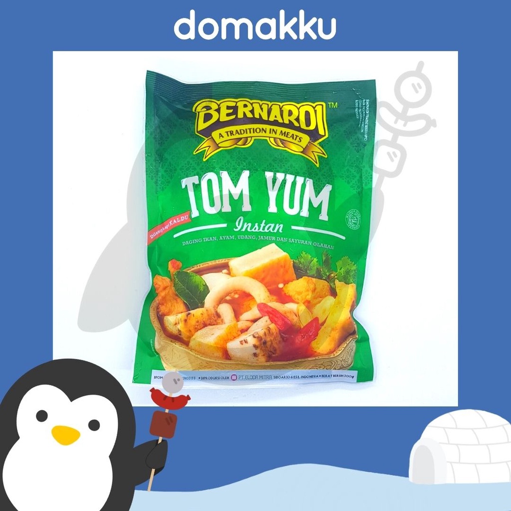 

Bernardi TomYum Instan (Steamboat Aneka Isi) 300gr, Halal