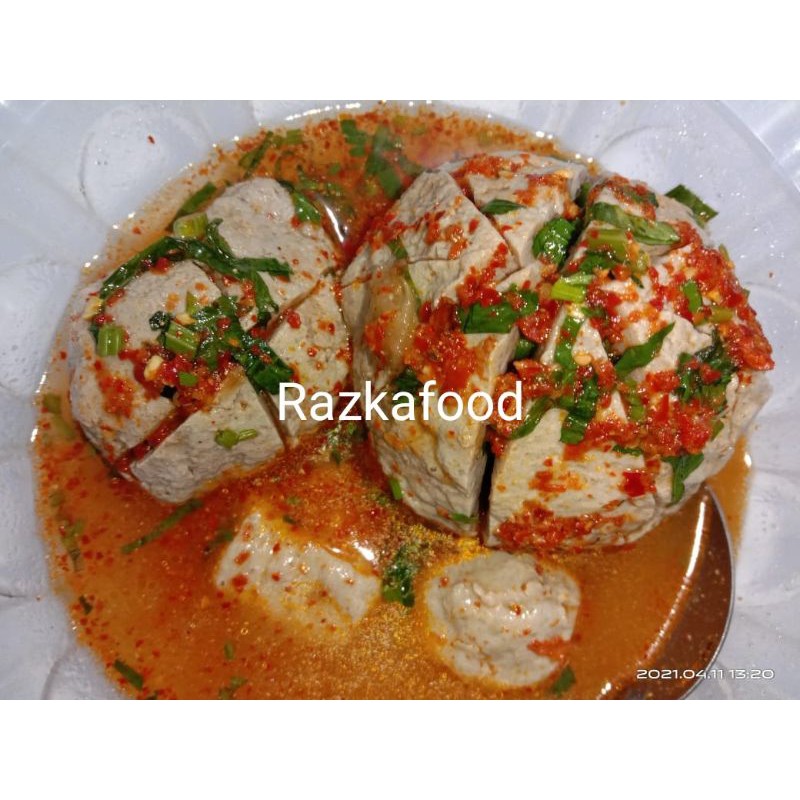 

Baso ikan sinar bahari jumbo/mohay toping