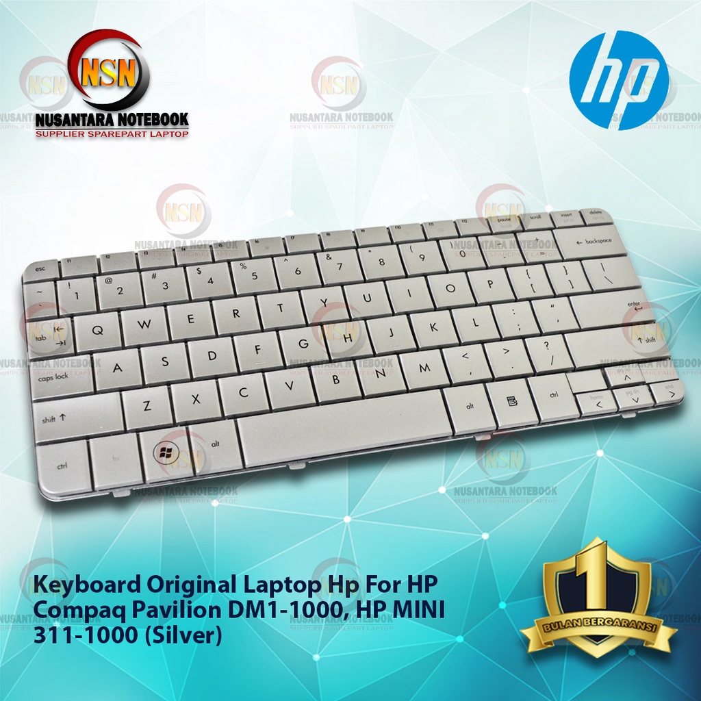 Keyboard Laptop Hp Compaq Pavilion DM1-1000, HP MINI 311-1000 SILVER