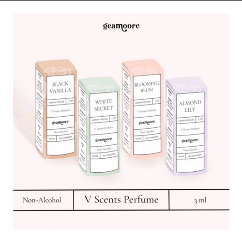 [Per Pc] Parfum Geamoore V SCENT Perfume / Wewangian Miss V 3ml Original BPOM