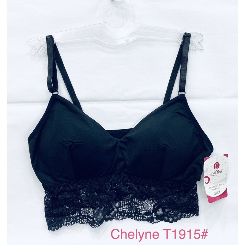 BH | Bralette Fashion CHELYNE Tanpa Kawat Bahan Lycra