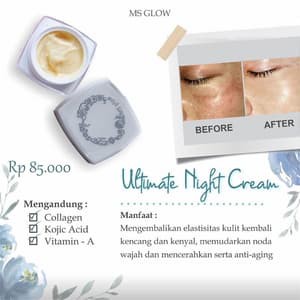 MS GLOW Ultimate night cream