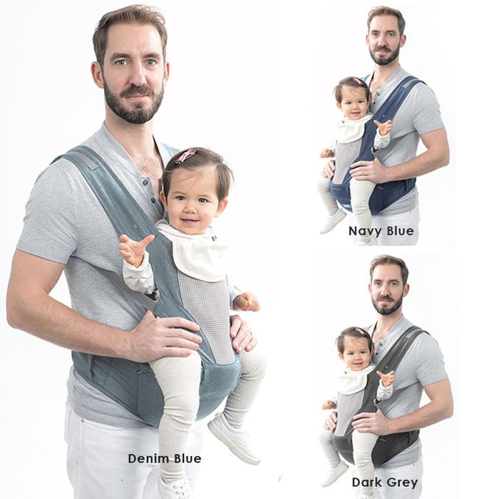 Makassar ! Hipseat Carrier Gendongan Bayi Breathable MOOIMOM
