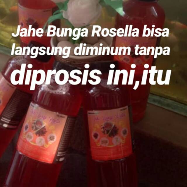 

Jahe Bunga Rosella 330ml bisa langsung yg sangat bermanfaat utk tubuh kita. Lebih baik mencegah gaes