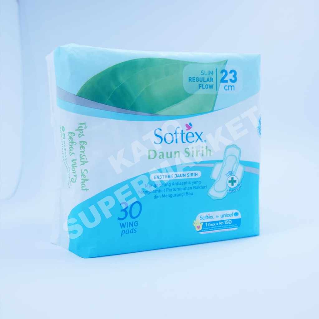 Pembalut Softex Daun Sirih 23 Cm isi 30 sachet