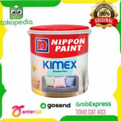 Cat Tembok Kimex Putih BS9102 5kg Siap Gosend/Grab