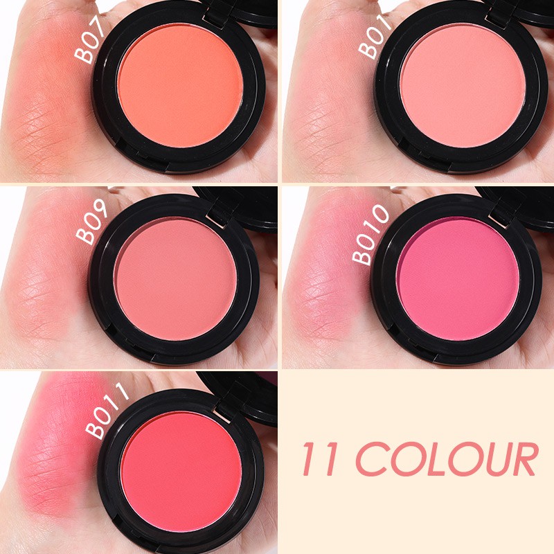 FOCALLURE Natural Pressed Blush on Sweet Face Cheek Make Up Powder-Blushed