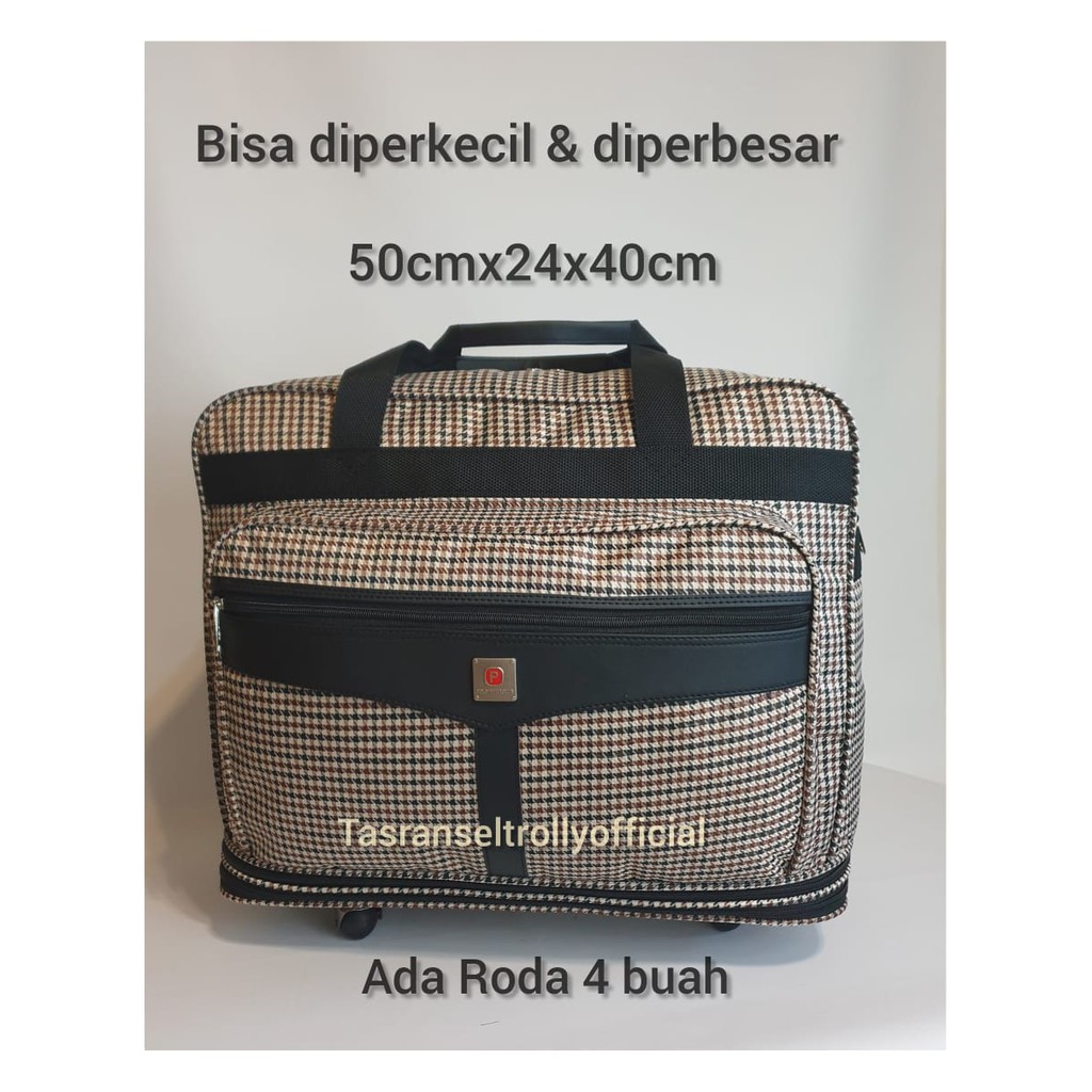 Tas Pakaian RODA 4 Polo Interclub 50cmx24x64cm super jumbo original