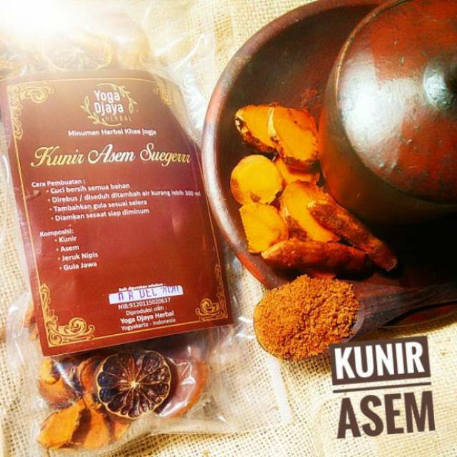 

WEDANG KUNIR ASEM SEGER isi 5pcs ~ YOGA DJAYA HERBAL