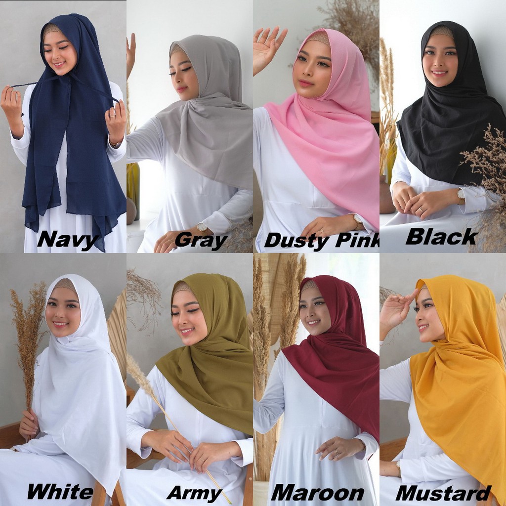 Hijab Thalia Pashmina Tali Diamond  175 x 75cm