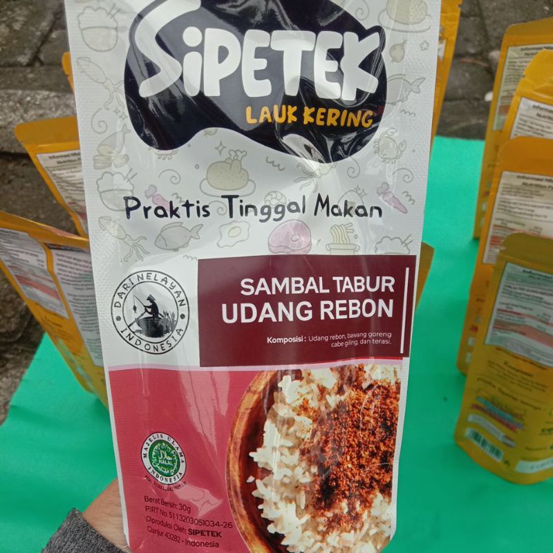 

sambal tabur udang rebon