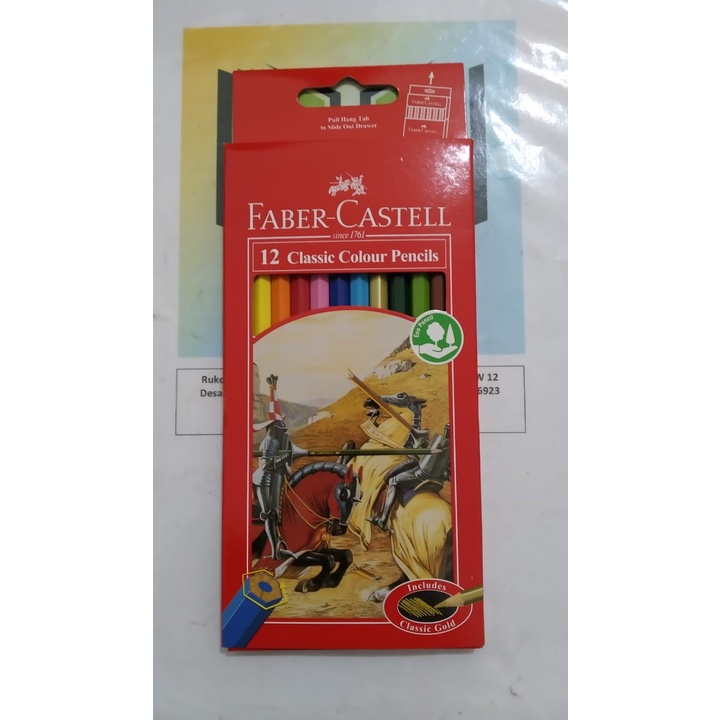 

Faber-Castell Classic Colour Pencils 12 L ( 115852 )